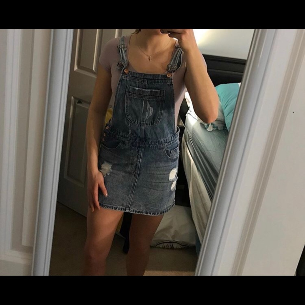 Overall Jean Dress!!